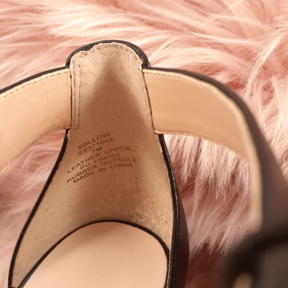 Kate Spade Black Heeled Sandal 8, 7.5, 7. - Picture 5 of 6